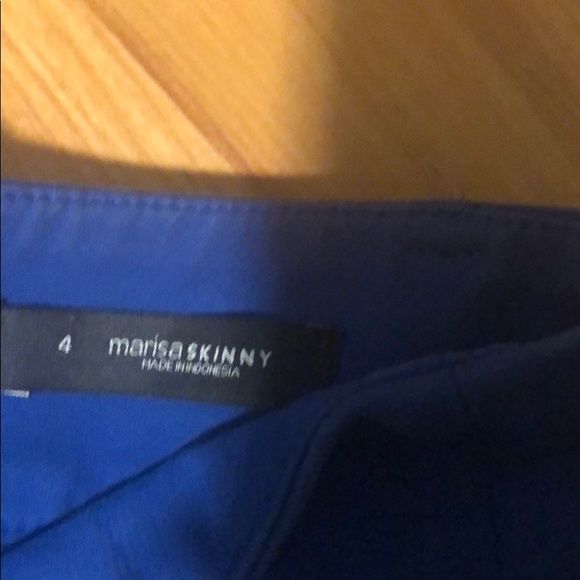 Blue ankle pant - Picture 2 of 2